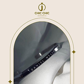 Lắc tay titan không gỉ mạ bạc thiết kế đơn giản thanh lịch thời trang 2C6