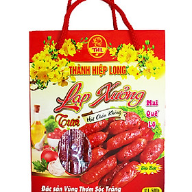 Lạp xưởng tươi Mai Quế Lộ Sóc Trăng - Hút chân không hộp 500gr