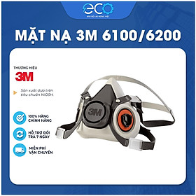 Mua Mặt nạ phòng độc 3M 6100/6200 chính hãng | chống hơi độc  phun sơn  xịt thuốc (Chưa Kèm Phin)
