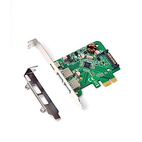 Card PCI E mở rộng USB 3.1 E3-PCE805-2A1C SYBA cao cấp