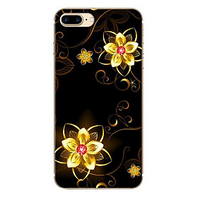 Ốp Lưng Dành Cho iPhone 7 Plus / 8 Plus Họa Tiết Hoa Vàng