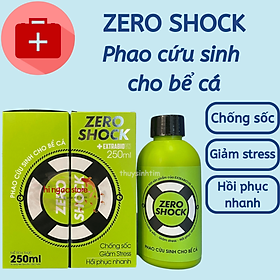 Zero Shock Extra Bio chế phẩm sinh học chống shock , giảm stress, hồi phục nhanh cho cá cảnh - Hingaostore.