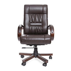 Mua Ghế giám đốc nhập khẩu chân gỗ MNEC-18018-U