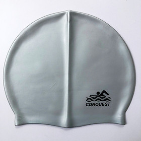 Nón Bơi ConQuest 100% Silicone Cao Cấp Trơn Siêu Co Giãn