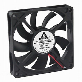 Gdstime 1 piece 8011 1Wire 1Pin DC 1V 3 inches 80mm x 11mm 8cm Machine Cooling Fan 80mm*80mm*11mm