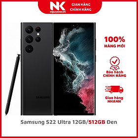Mua Điện thoại Samsung S22 Ultra 12GB/512GB Đen - Hàng Chính Hãng