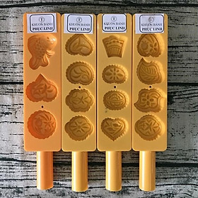 Mua Bộ 02 Khuôn Bánh Trung Thu Mini Phục Linh Kiểu Dáng Đa Dạng Đẹp Mắt(Mẫu ngẫu nhiên)