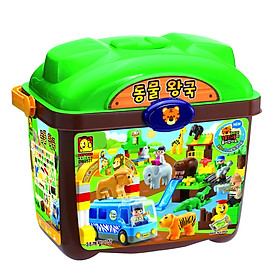 Đồ chơi mô hình lắp ghép - Chính hãng Hàn Quốc - Thế Giới Động Vật Oxford DW2531 (Animal World) bao gồm 123 mảnh ghép nhựa ABS cao cấp, an toàn - Dành cho trẻ em từ 3 tuổi