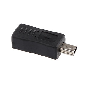 USB 2.0 Mini 5Pin Male to Micro female Adapter Connector for Digital Cameras