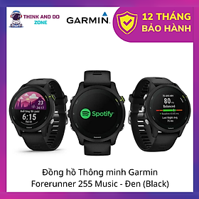 Đồng Hồ Thông Minh Theo Dõi Vận Động Theo Dõi Sức Khỏe Garmin Forerunner 255 Music_Hàng chính hãng