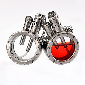 Mua Vỏ Hột Quẹt Bật Lửa Hộp Quẹt Xăng Đá Thủ Công ShuFang Thiết Kế Thân Chứa Nhiên Liệu Trong Suốt Đẹp Độc Lạ