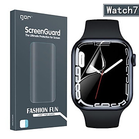 Bộ 2 miếng dán Gor 3D cho Apple Watch Series 7 Size 41/45 mm ( hộp 2 miếng) Hàng nhập khẩu