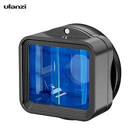 Ulanzi 1.55XT Mobile Phone Anamorphic Movie Lens 2.8:1 Wide Frame 17mm Lens Interface with Universal Phone Clips 52mm