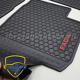 Fadil ,Thảm lót sàn cao su đúc không mùi xe Vinfast Fadil 2018 2019 2020 2021