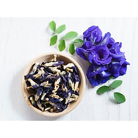 50gr Trà Hoa Đậu Biếc Khô Nguyên bông sạch - hàng nhà làm thủ công