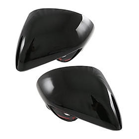 2x Side Rear View Mirror Cover Trims Durable for Byd Dolphin Atto 2 ea1