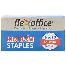 Hình ảnh Review Hộp Kim Bấm Số 10 - Flexoffice FO-ST02