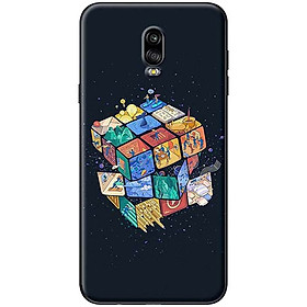 Ốp Lưng Dành Cho Điện Thoại Samsung Galaxy J7 Plus Rubik