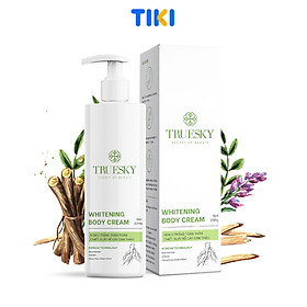 Kem ủ trắng toàn thân chiết xuất rễ cây cam thảo Truesky Whitening Body