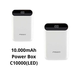 Mua Combo 2 Sạc dự phòng Pisen 10.000mAh Power Box C10000(LED)- Hàng chính hãng