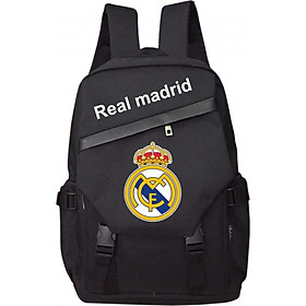 Hình ảnh Balo thời trang TROY TR001-REAL phối nắp in logo câu lạc bộ Real Madrid