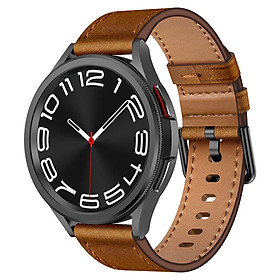 Dây Da Thật Nút Nhấn Tháo Nhanh cho Huawei Watch 3/4/5/6 & Huawei GT 3/4/5/6 Pro & Huawei Watch Ultimate 1/2 Size 22mm - Hàng Chính Hãng