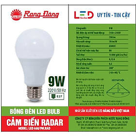 Mua Đèn cảm biến radar 7W/9W/15W LED Rạng Đông - LED TR70/15W.RAD