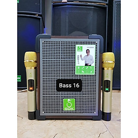 Mua Loa kéo Karaoke Bluetooth SOK NE-318: Phiên bản 2022  Bass 16  Có 2 Micro không dây đi kèm