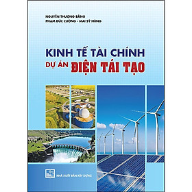 Sách - Kinh Tế Tài Chính Dự Án Điện Tái Tạo - NXB Xây Dựng