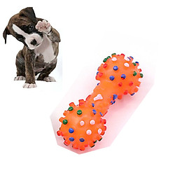 Xương gặm đồ chơi cho chó có bóp kêu (Màu ngẫu nhiên)