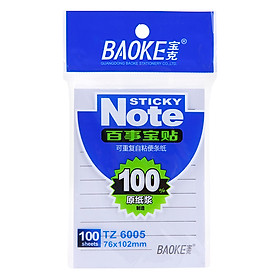 Giấy Note TZ6005 Nhất Trường (100 Tờ)
