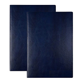 SỔ DA PU A5 SANG TRỌNG MÀU XANH ĐEN (DÙNG VỚI BÚT THÔNG MINH)