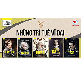Combo những trí tuệ vĩ đại. trọn bộ 5 cuốn. tặng bút/ sổ tay