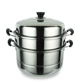 Mua Nồi Hấp 4 Tầng INOX 28cm Loại 1