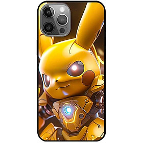 Ốp lưng cho iPhone 12 - iPhone 12 Pro - 12 Pro Max - 13 Mini - iPhone 13 - 13 Pro - 13 Pro Max - Mèo Điện Nâu - Hàng Chính Hãng