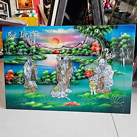 Mua Tranh sơn mài khảm xà cừ cao cấp size 40x60