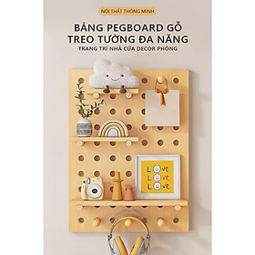 Mua Bảng Pegboard Treo Tường Chất Liệu Gỗ Cao Cấp AP295