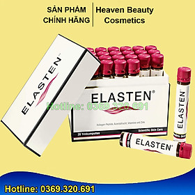 [Bán Chạy] 1 Hộp 28 Ống Collagen Elasten Giúp Da Căng Mịn, Chống Lão Hóa, Tóc Chắc Khỏe - Collagen Số 1 Tại Đức