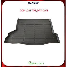 Thảm lót cốp xe ô tô Honda HRV 2023+ Nhãn hiệu Macsim chất liệu nhựa TPE cao cấp màu đen