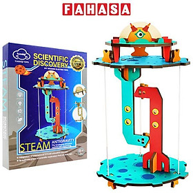 Đồ Chơi Giáo Dục Stem - Antigravity - Mô Phỏng Không Gian Phi Trọng Lực, Nguyên Lý Phản Lực, Cân Bằng Trọng Lực - Tuosiqui Toys 3029 (4075A) (26 Mảnh Ghép)