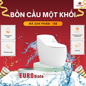 Mua BỒN CẦU MỘT KHỐI EUROVINTO CAO CẤP MÃ 168