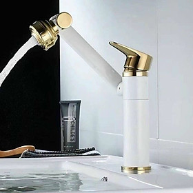 Mua Vòi lavabo nóng lạnh thiết kế xoay 360 độ-vòi nước lavabo cao cấp sang trọng thích hợp với bồn rửa mặt/rửa bát