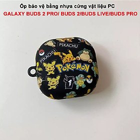 Ốp nhựa cứng Pokemon tai nghe Galaxy Buds 2 Pro/Buds Pro/Buds2/Buds Live