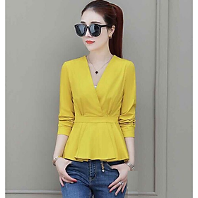 áo kiểu peplum nhấn eo sang trọng