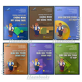 Combo Trọn Bộ 6 cuốn Sách Phương pháp sơ cấp Giải các bài toán - (Trường THPT Chuyên Khoa học tự nhiên)