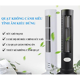 Quạt không cánh siêu tĩnh âm kiểu đứng - Sức gió mạnh - Chạy êm - Home and Garden