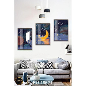 Giá Sock 3 Tranh Canvas Treo Tường Hiện Đại Cầu Thang Phòng Khách Phòng Ngủ Phòng Bếp Giá Rẻ