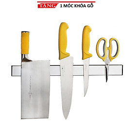 Mua Thanh nhôm treo dao 40x4cm  (tặng móc khóa gỗ)