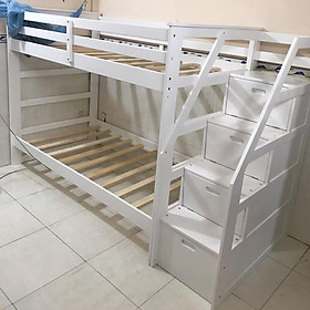 Mua Giường Tầng 1m x 1m Cầu Thang Hộp