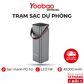 Mua  HÀNG CHÍNH HÃNG Trạm sạc dự phòng EN1 YOOBAO 42000mAh -PD3.0-Dùng cho điện thoại laptop  UPS lưu điện 220V xoay chiều